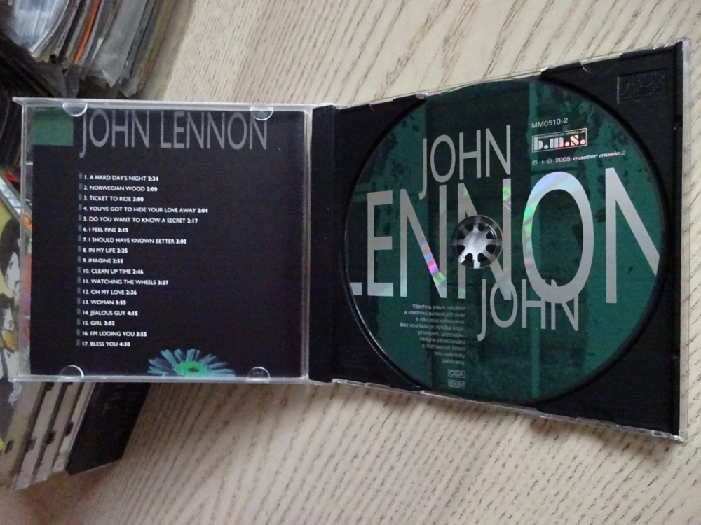 INTRUMENTAL HITS OF JOHN LENNON, THE BEATLES, CD HUDBA