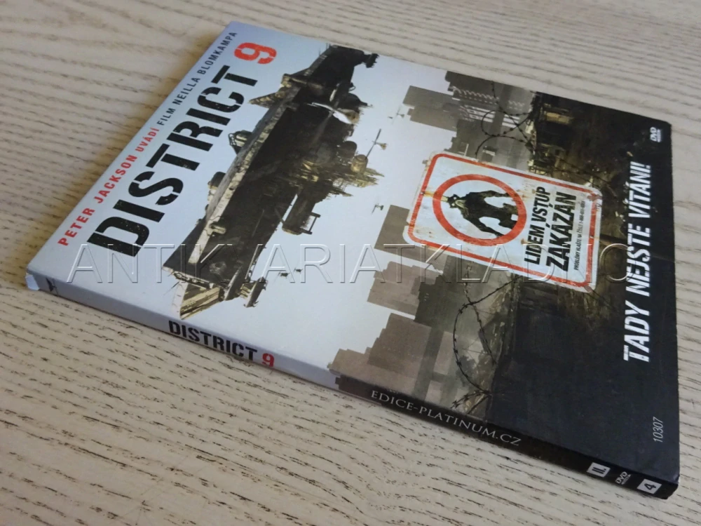 DISTRICT 9, P. JACKSON, DVD FILM