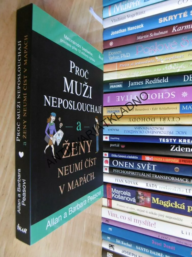 PROČ MUŽI NEPOSLOUCHAJÍ A ŽENY NEUMĚJÍ ČÍST V MAPÁCH, ALLAN A BARBARA PEASOVI, **an