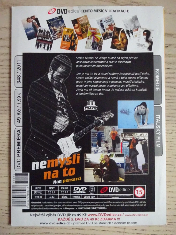 NEMYSLI NA TO, DVD FILM