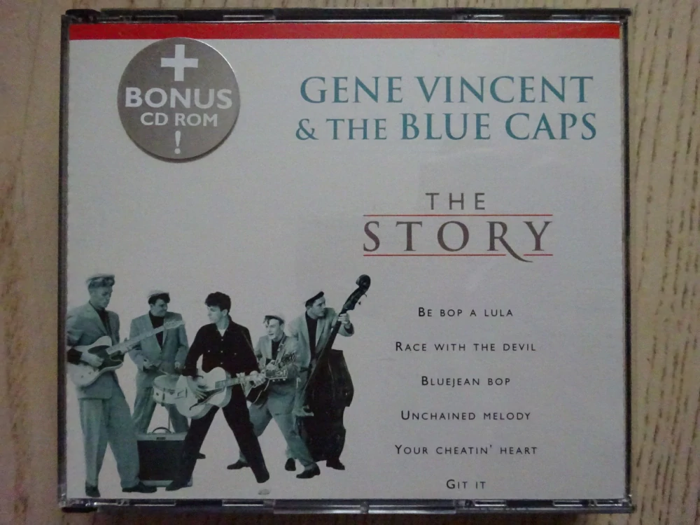 GENE VINCENT AND THE BLUE CAPS, CD HUDBA