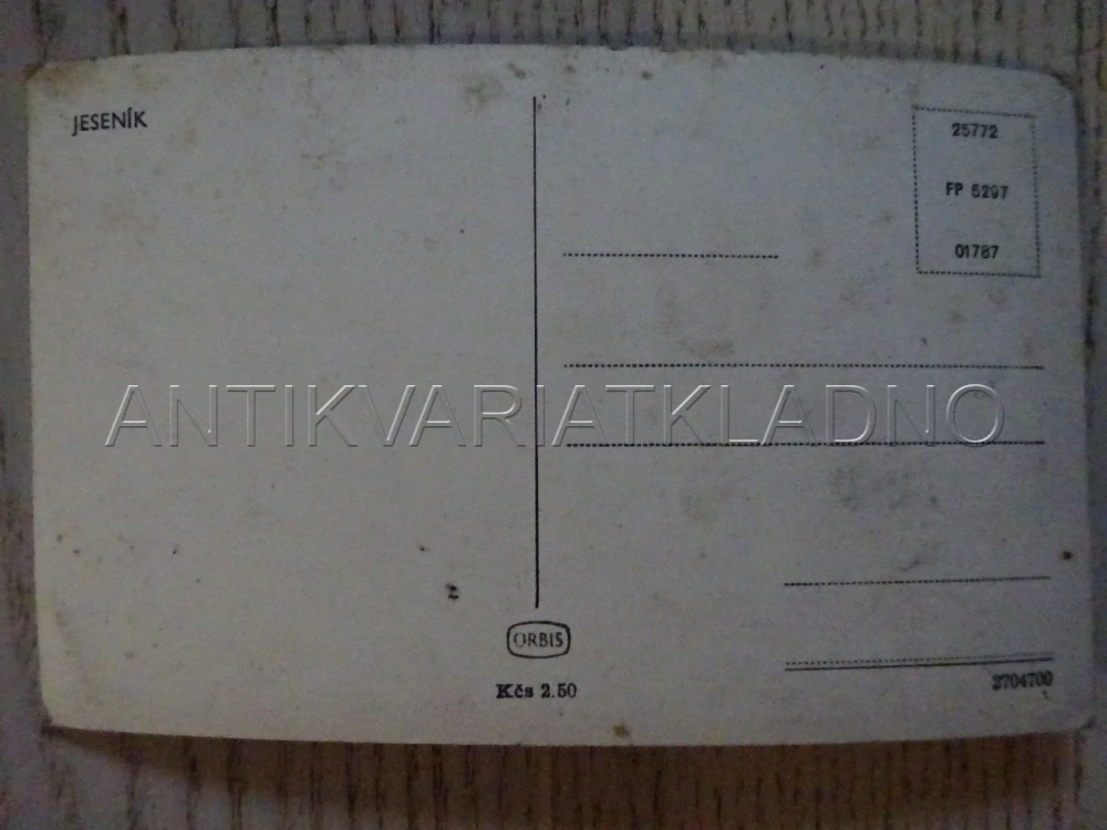 JESENÍK, AUTOBUS, HOTEL SLOVAN, POHLEDNICE 59