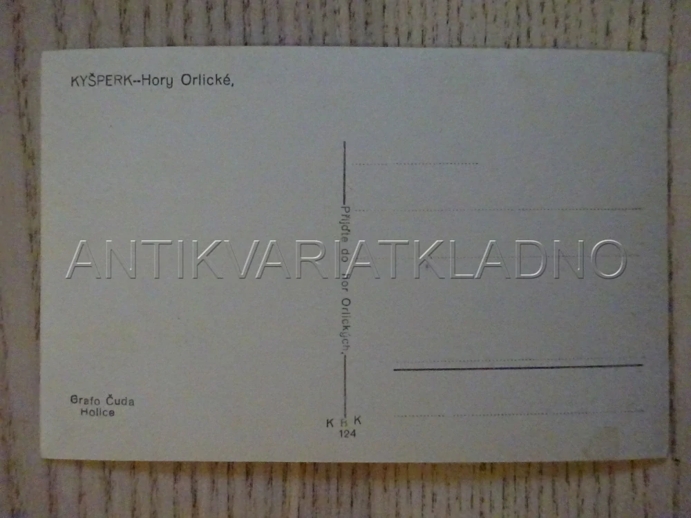 KYŠPERK, ORLICKÉ HORY, OKRES ÚSTÍ NAD ORLICÍ, POHLEDNICE 74