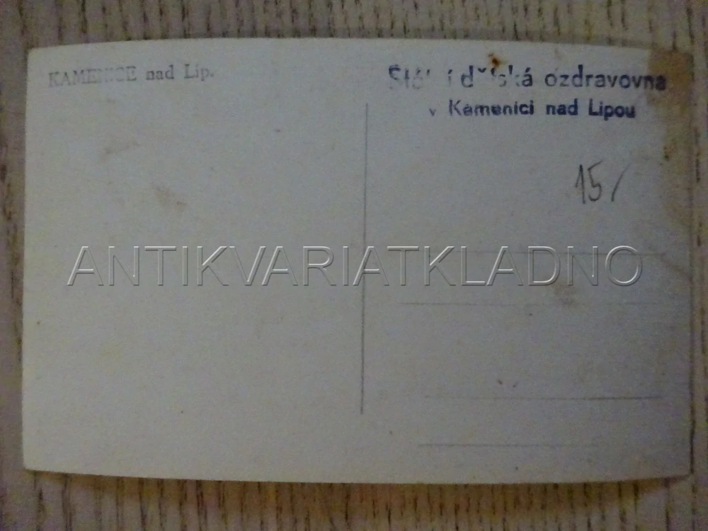 KAMENICE NAD LIPOU, OKRES PELHŘIMOV, POHLEDNICE 78