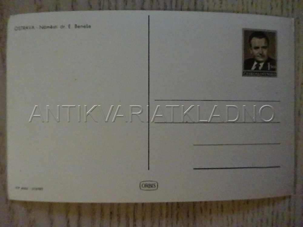 OSTRAVA, NÁMĚSTÍ E. BENEŠE, POHLEDNICE 88
