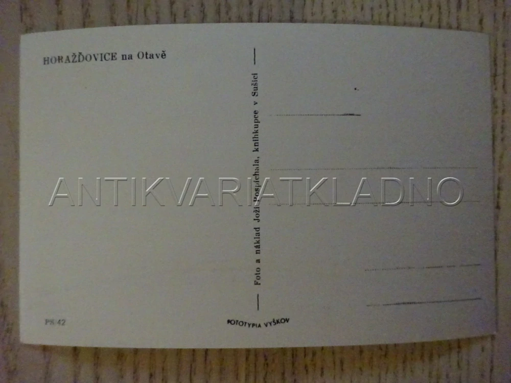 HORAŽĎOVICE NA OTAVĚ, OKRES KLATOVY, POHLEDNICE 91