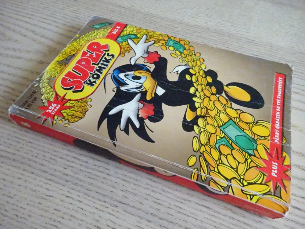 SUPER KOMIKS DISNEY, KAČER DONALD, 256 STRAN, 8/2012, **an