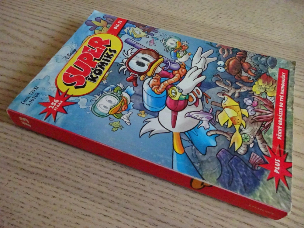 SUPER KOMIKS DISNEY, KAČER DONALD, 256 STRAN, 13/2012, **an