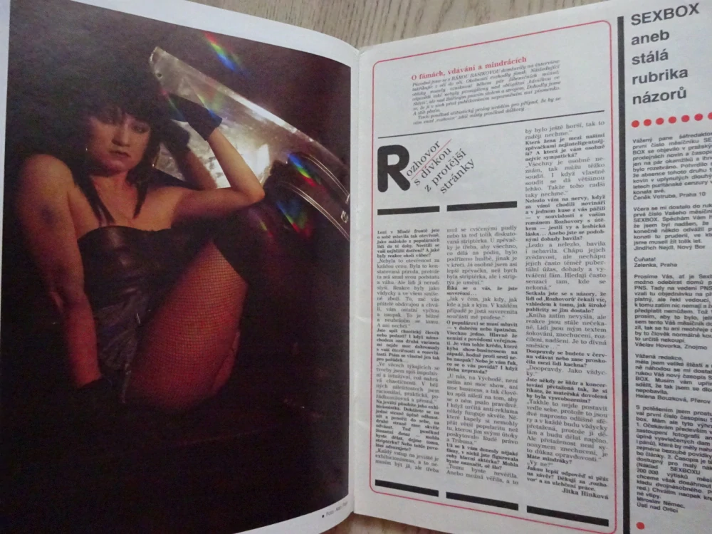 SEX BOX 4,  MĚSÍČNÍK HUMORU O ŽENÁCH A MUŽÍCH, NEPRAKTA, 1990