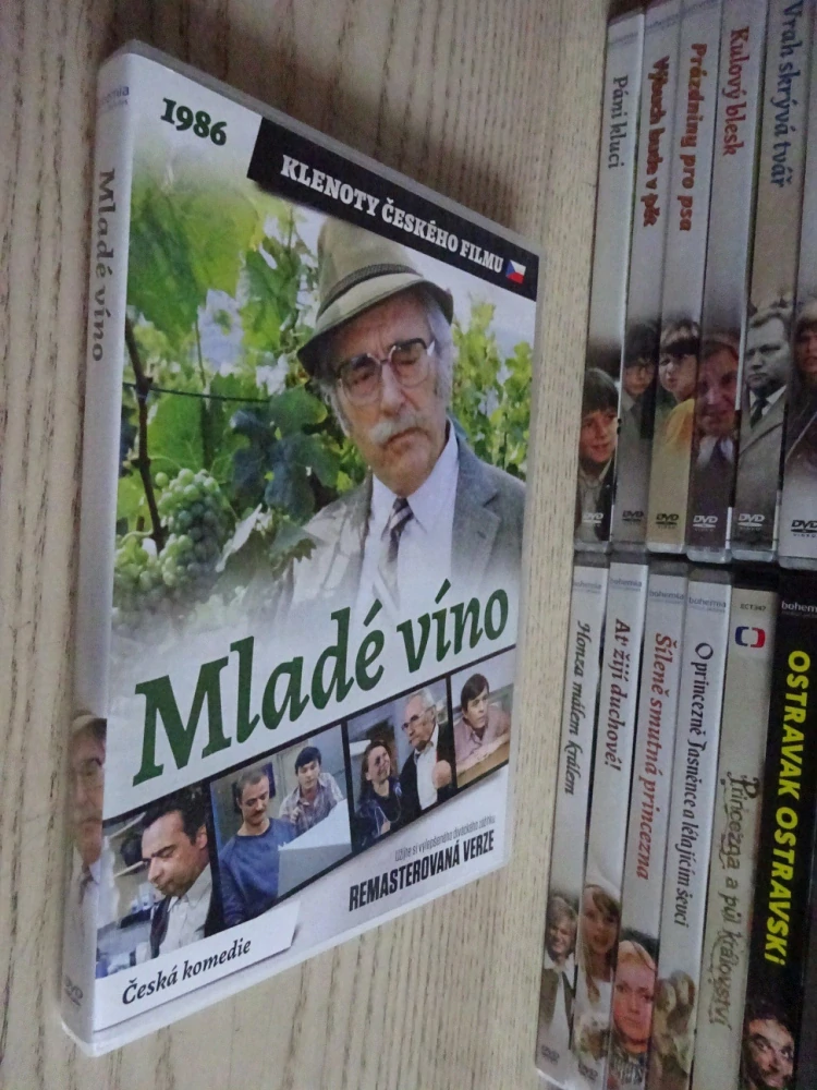 MLADÉ VÍNO, REMASTEROVANÁ VERZE, DVD FILM ČR