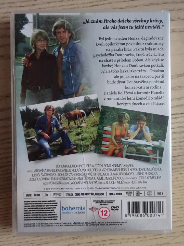 LÉTO S KOVBOJEM, REMASTEROVANÁ VERZE, DVD FILM ČR