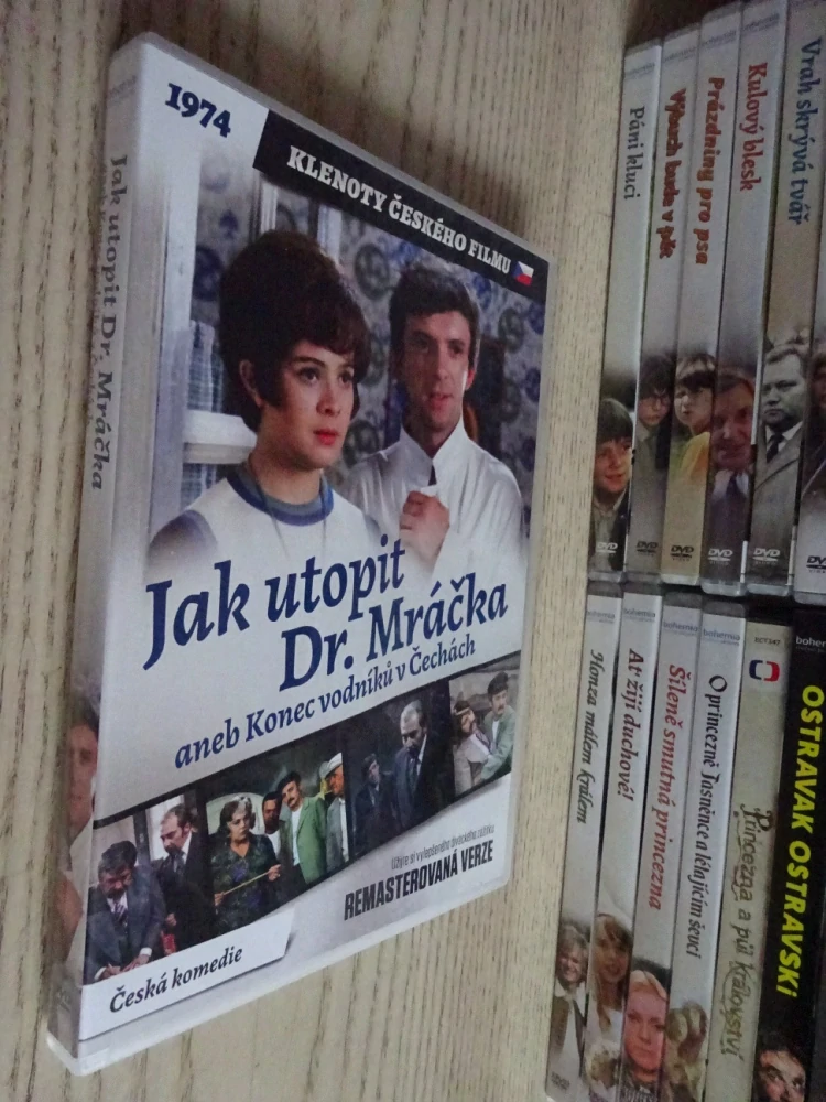 JAK UTOPIT DR. MRÁČKA, REMASTEROVANÁ VERZE, DVD FILM ČR