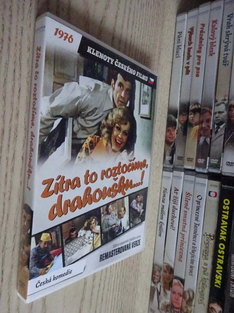 ZÍTRA TO ROZTOČÍME, DRAHOUŠKU...!, REMASTEROVANÁ VERZE, DVD FILM ČR
