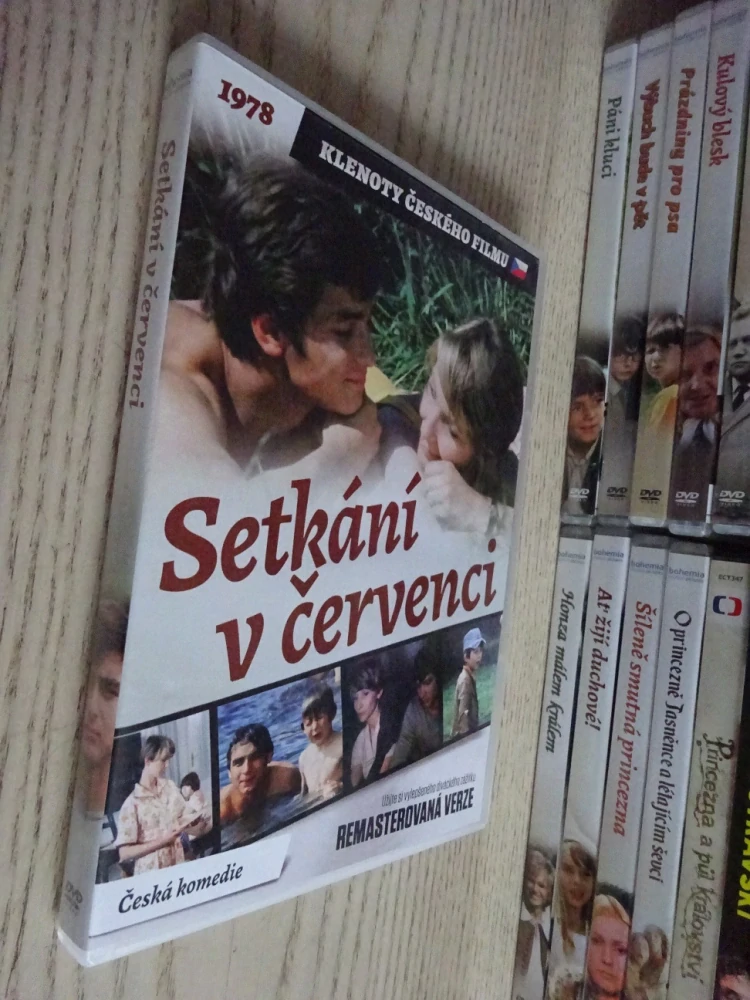 SETKÁNÍ V ČERVENCI, REMASTEROVANÁ VERZE, DVD FILM ČR