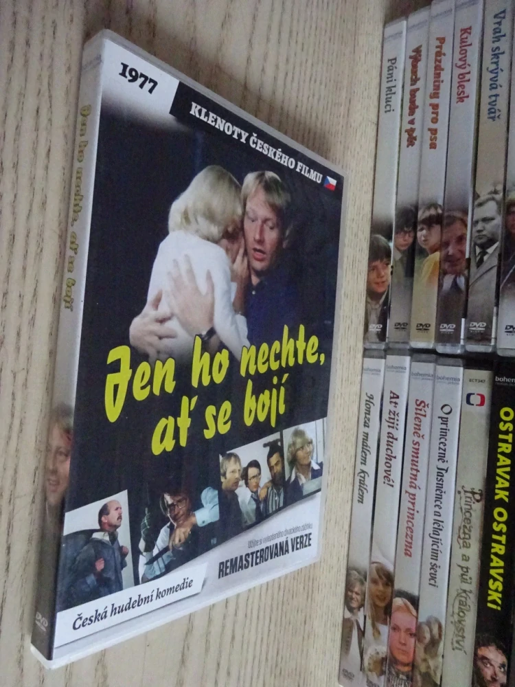JEN HO NECHTE, AŤ SE BOJÍ, REMASTEROVANÁ VERZE, DVD FILM ČR