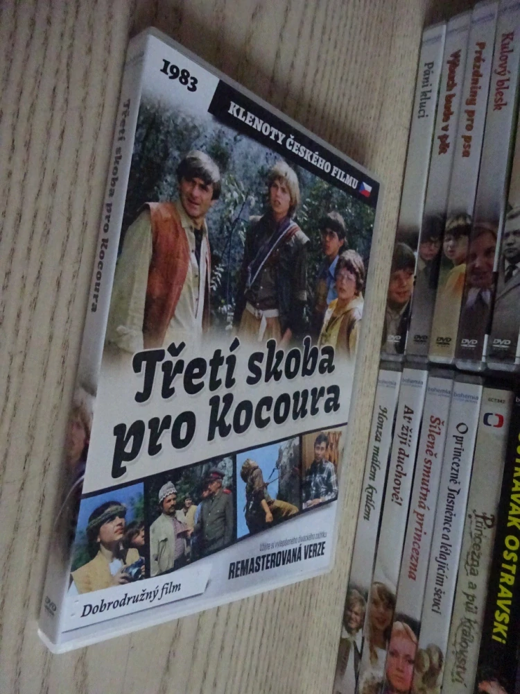 TŘETÍ SKOBA PRO KOCOURA, REMASTEROVANÁ VERZE, DVD FILM ČR