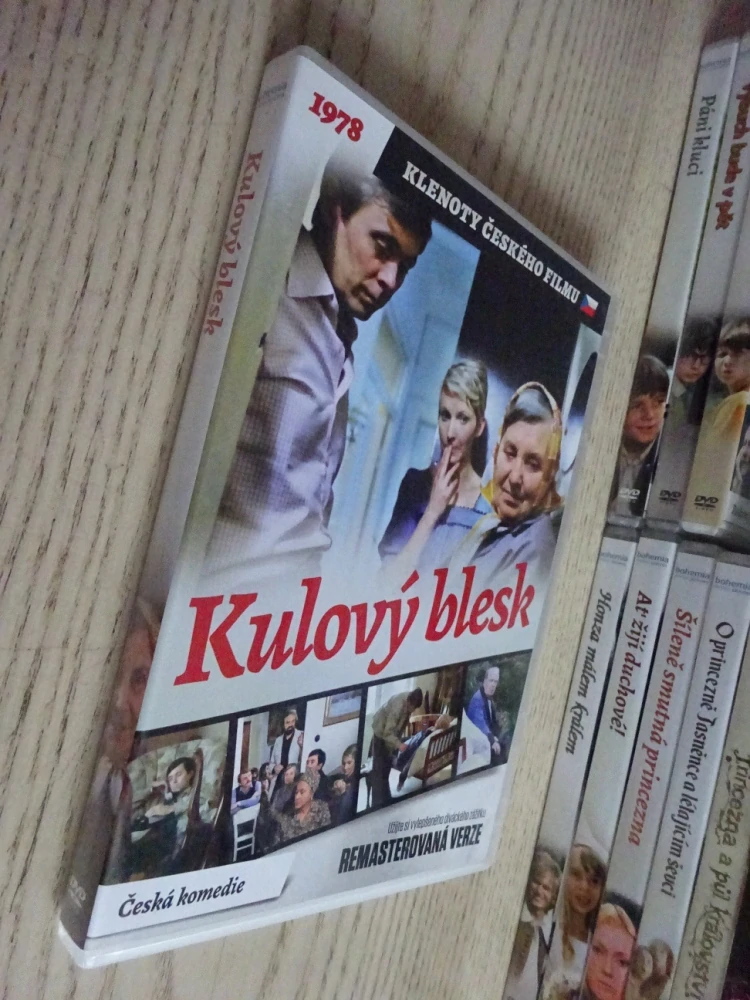 KULOVÝ BLESK, REMASTEROVANÁ VERZE, DVD FILM ČR