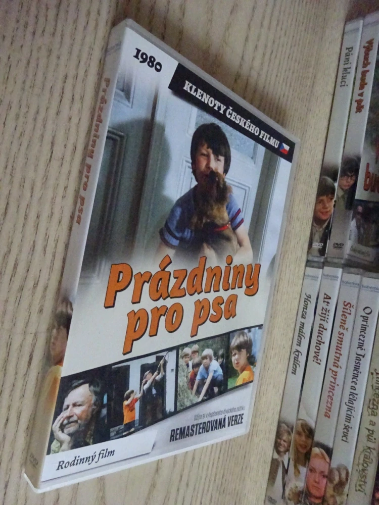PRÁZDNINY PRO PSA, REMASTEROVANÁ VERZE, DVD FILM ČR