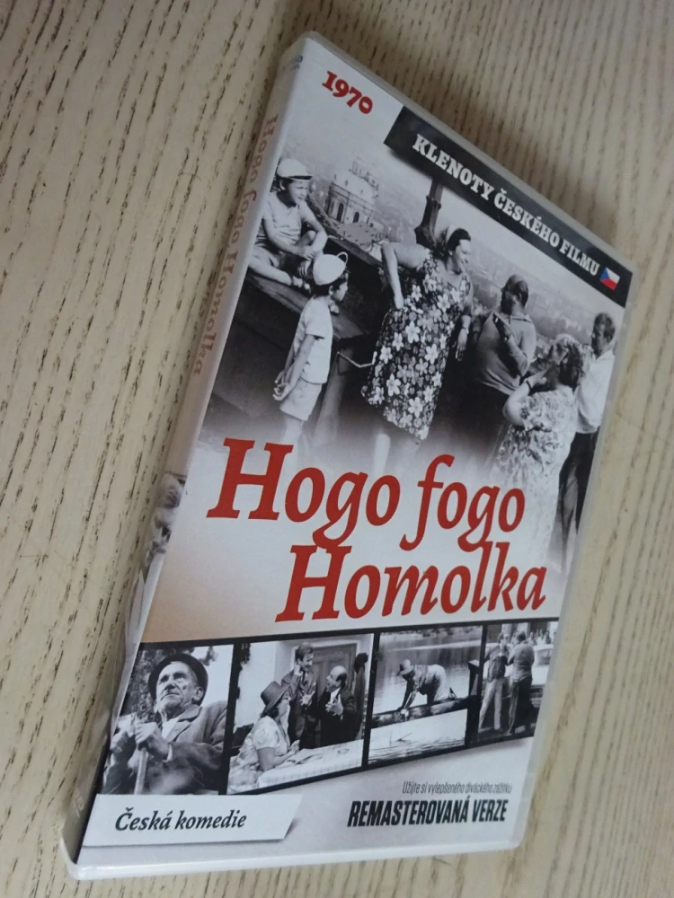 HOGO FOGO HOMOLKA, REMASTEROVANÁ VERZE, DVD FILM ČR