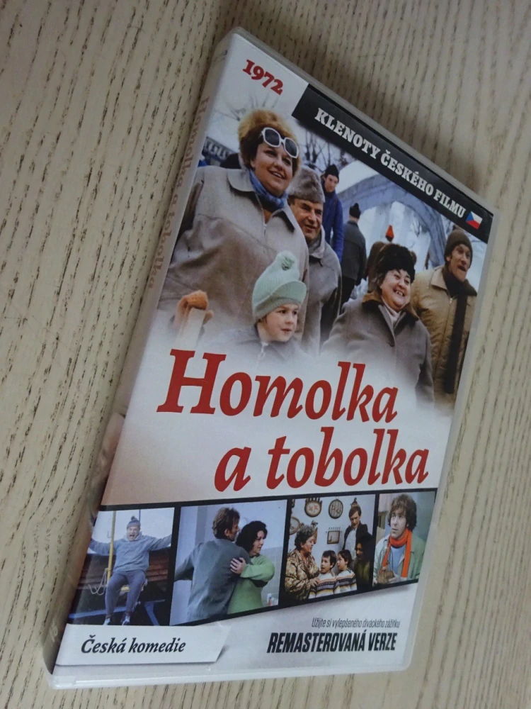 HOMOLKA A TOBOLKA, REMASTEROVANÁ VERZE, DVD FILM ČR