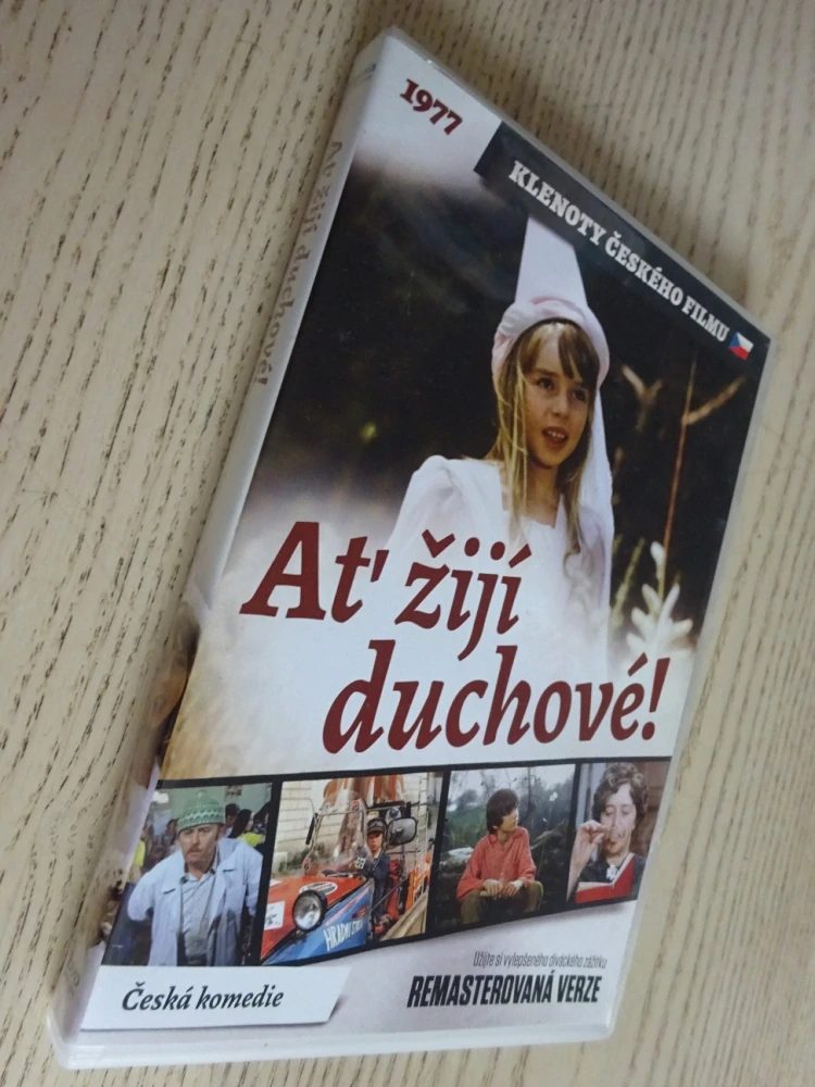 AŤ ŽIJÍ DUCHOVÉ!, REMASTEROVANÁ VERZE, DVD FILM ČR