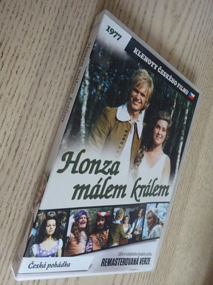 HONZA MÁLEM KRÁLEM, REMASTEROVANÁ VERZE, DVD FILM ČR