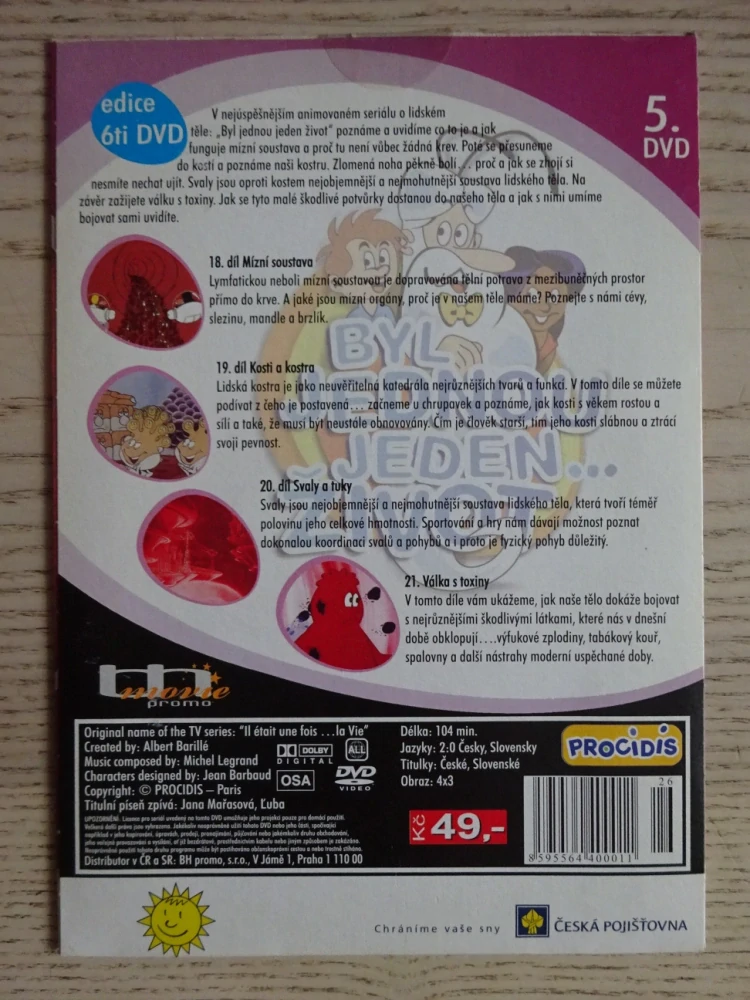 BYL JEDNOU JEDEN...ŽIVOT 5, DVD FILM 