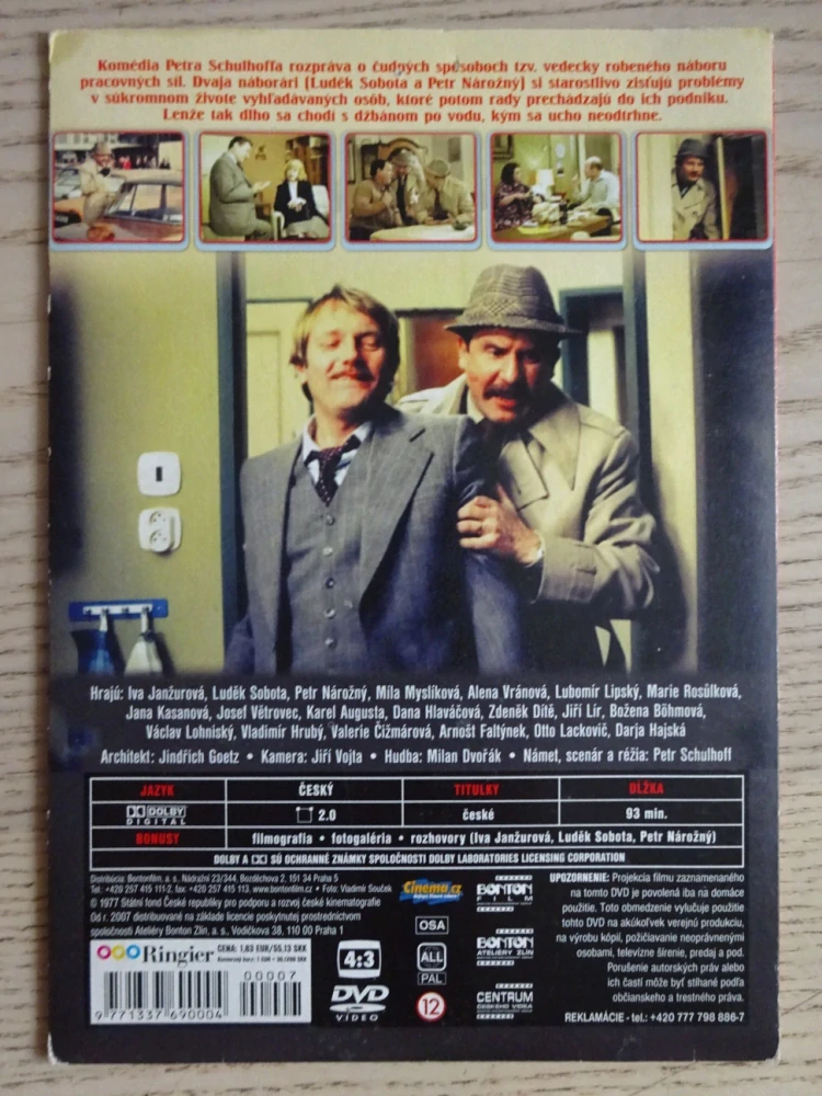 JÁ TO TEDY BERU, ŠÉFE...!, DVD FILM ČR