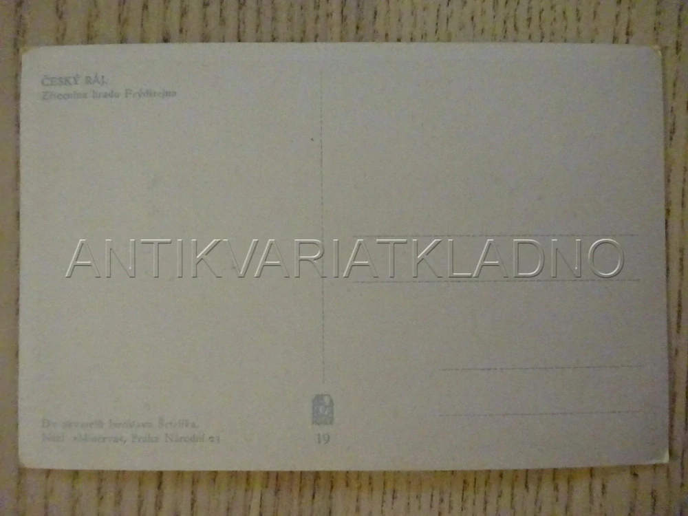 ČESKÝ RÁJ, ZŘÍCENINA FRÝDŠTEJN, POHLEDNICE 110