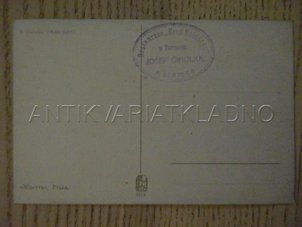 HRAD KOST, OKRES JIČÍN, POHLEDNICE 113