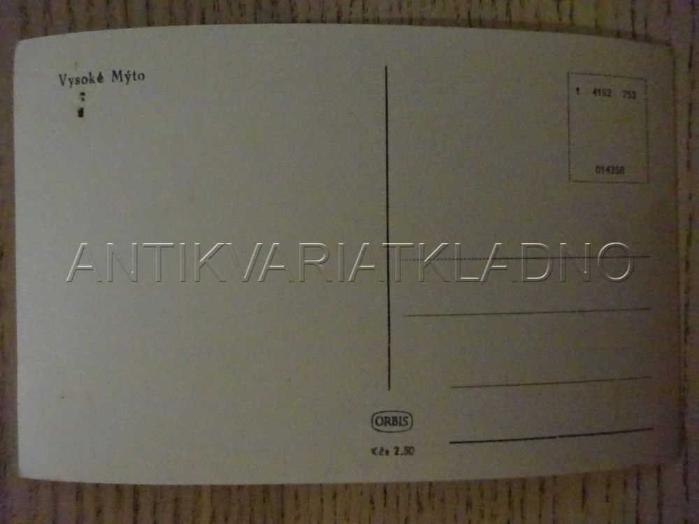 VYSOKÉ MÝTO, OKRES ÚSTÍ NAD ORLICÍ, POHLEDNICE 128