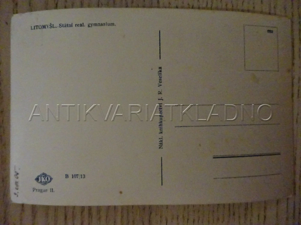 LITOMYŠL, OKRES SVITAVY, POHLEDNICE 130
