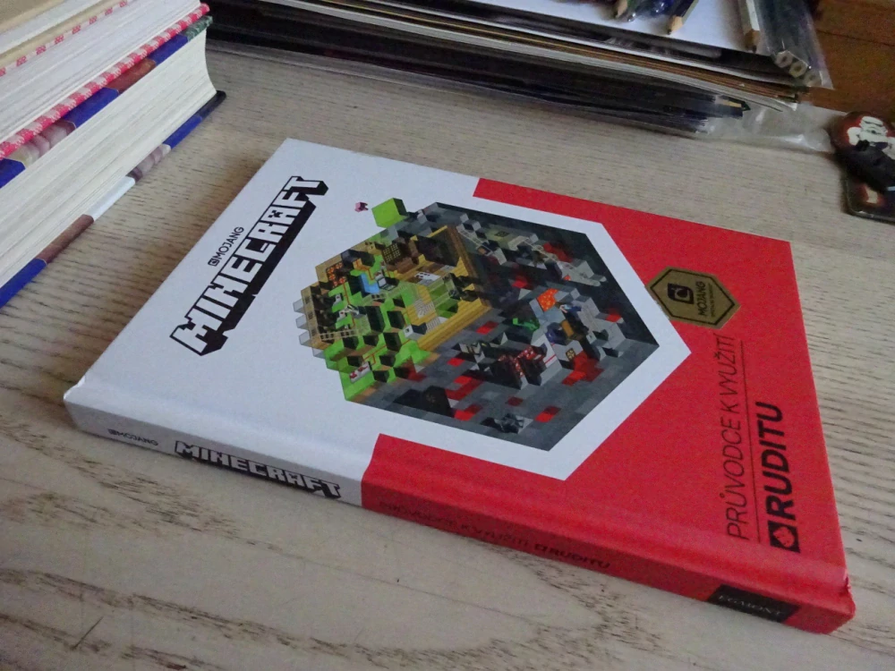 MINECRAFT, PRŮVODCE K VYUŽITÍ RUDITU, **an