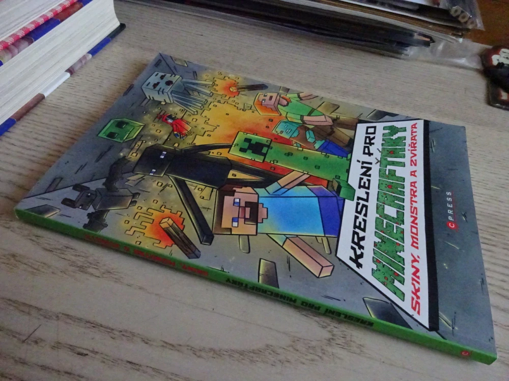 MINECRAFT, KRESLENÍ PRO MINECRAFŤÁKY, SKINY, MONSTRA A ZVÍŘATA, **an