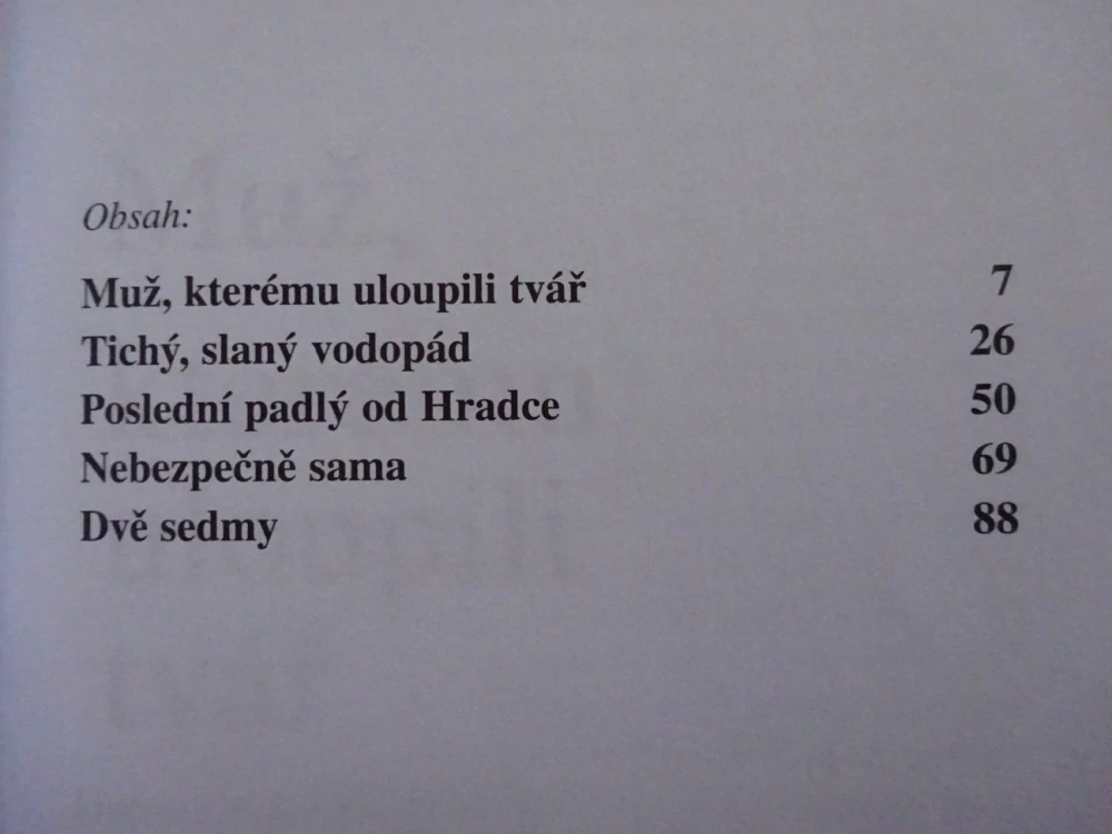 STALO SE!, 5X KRIMI, MUŽ, KTERÉMU ULOUPILI TVÁŘ, MARTIN BENEDIKT, **an