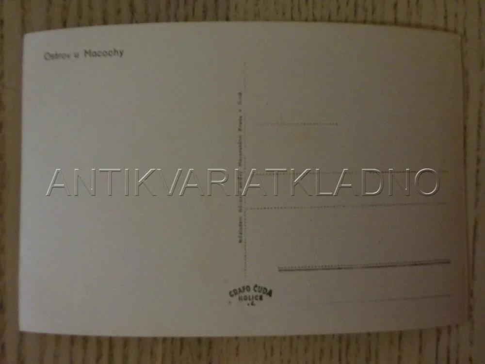 OSTROV U MACOCHY, OKRES BLANSKO, POHLEDNICE 139