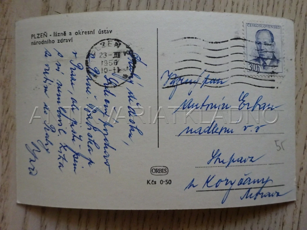 PLZEŇ, POHLEDNICE 163