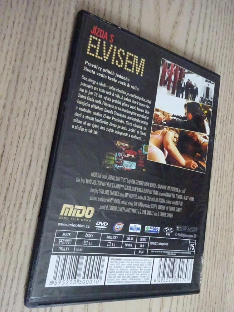 JÍZDA S ELVISEM, DVD FILM