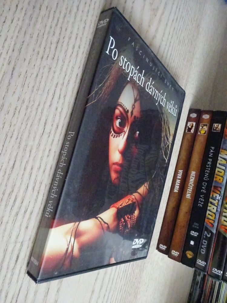 PO STOPÁCH DÁVNÝCH VĚKŮ, DVD FILM