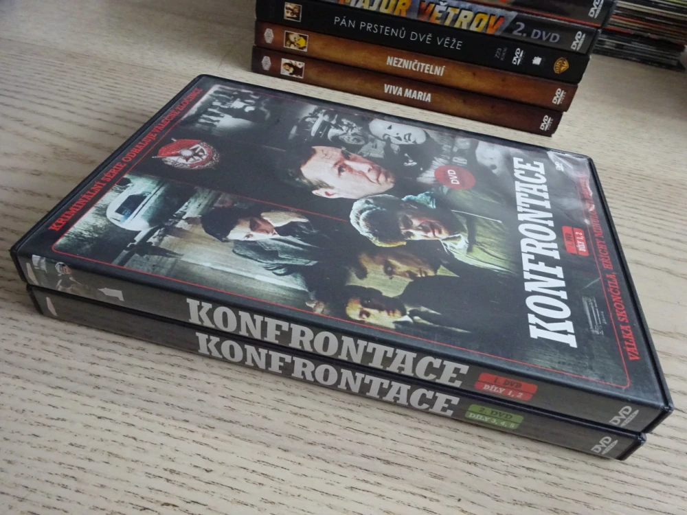 KONFRONTACE, 1-2, VÁLKA, DVD FILM