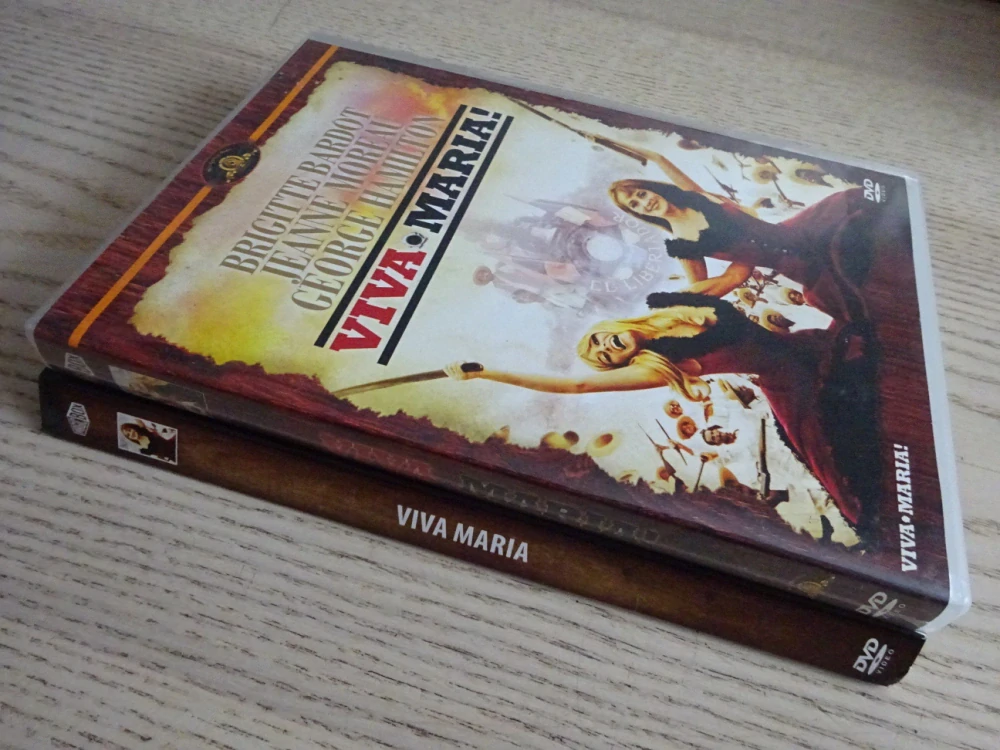 VIVA MARIA, B. BARDOT, J. MOREAU, G. HAMILTON, DVD FILM