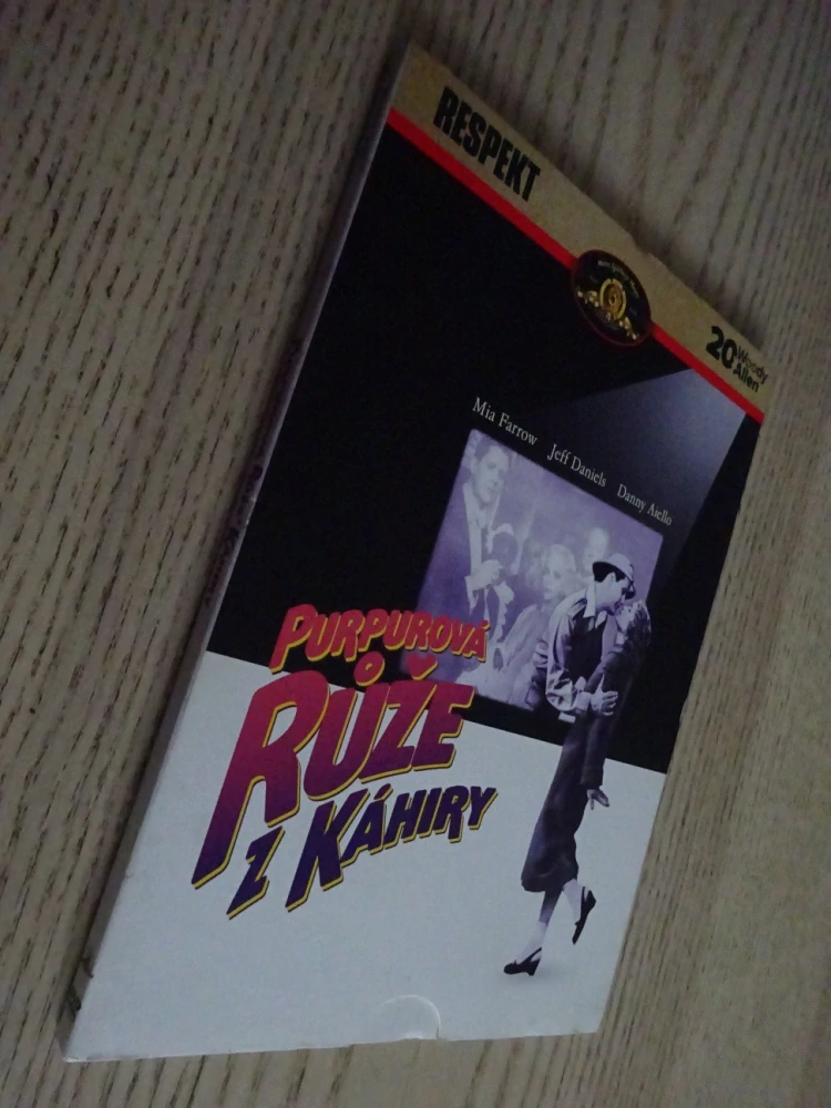 PURPUROVÁ RŮŽE Z KÁHIRY, W. ALLEN, DVD FILM