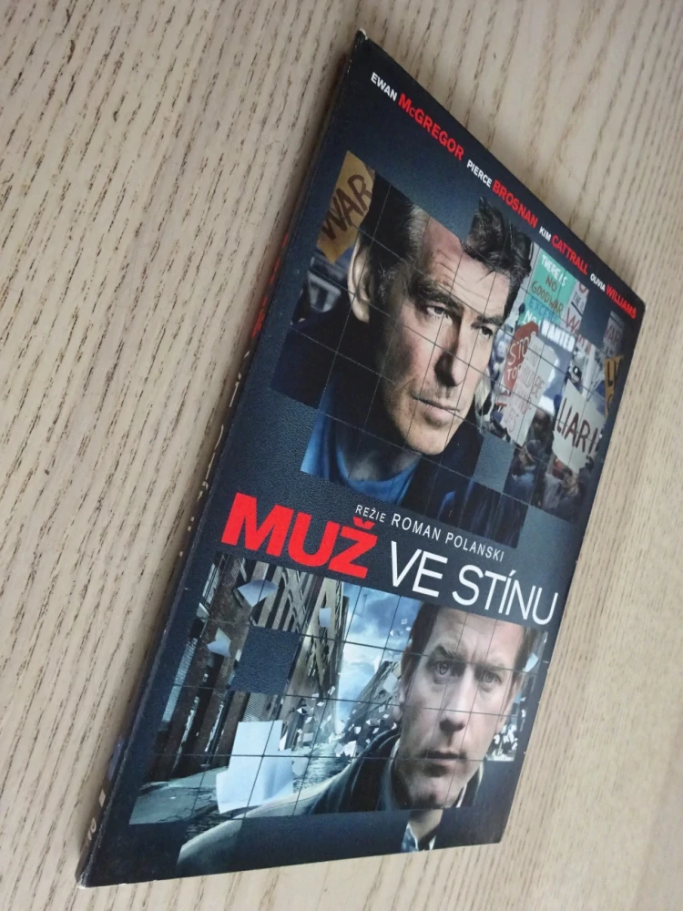MUŽ VE STÍNU, P. BROSNAN, K. CATTRALL, DVD FILM