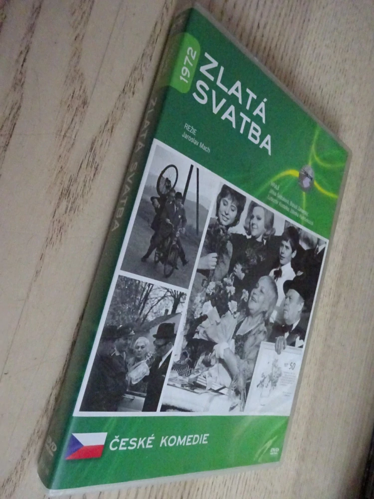 ZLATÁ SVATBA, J. ŠEJBALOVÁ, B. ZÁHORSKÝ, DVD FILM ČR