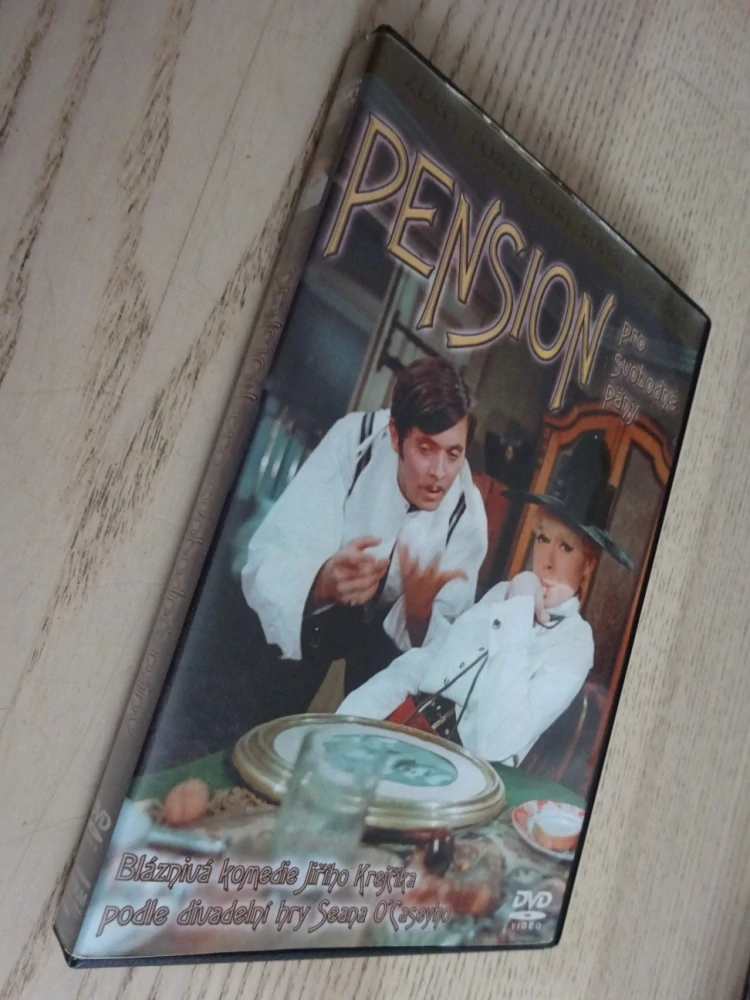 PENSION PRO SVOBODNÉ PÁNY, I. JANŽUROVÁ, J. ABRHÁM, DVD FILM ČR