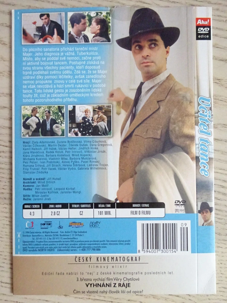 UČITEL TANCE, M. DEJDAR, DVD FILM ČR