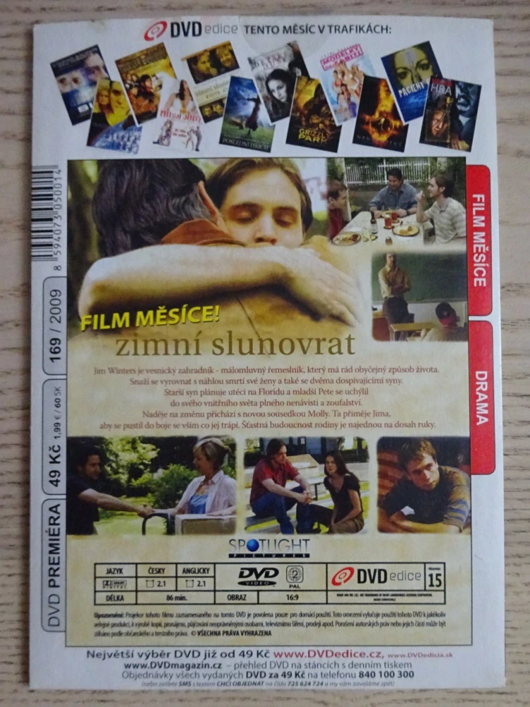 ZIMNÍ SLUNOVRAT, A. LAPAGLIA, A. STANFORD, DVD FILM