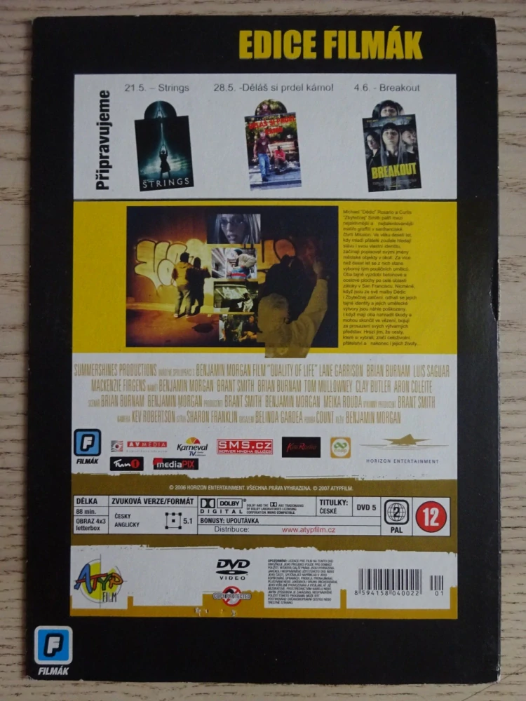 NA ŽIVOT A NA SMRT, DVD FILM