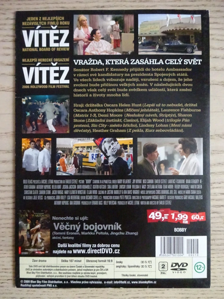 BOBBY, S. STONE, D. MOORE, DVD FILM