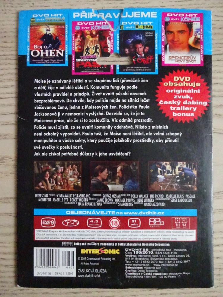 DIVOKÝ MESIÁŠ, P. WALKER, L. PICARD, DVD FILM